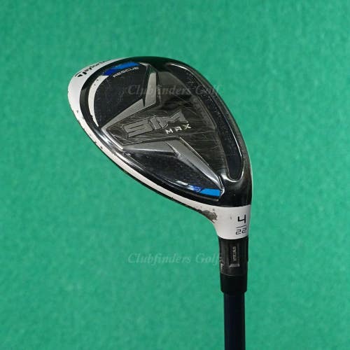 TaylorMade SIM Max Rescue 22 4 Hybrid Fujikura Ventus Blue 6-R Graphite Regular