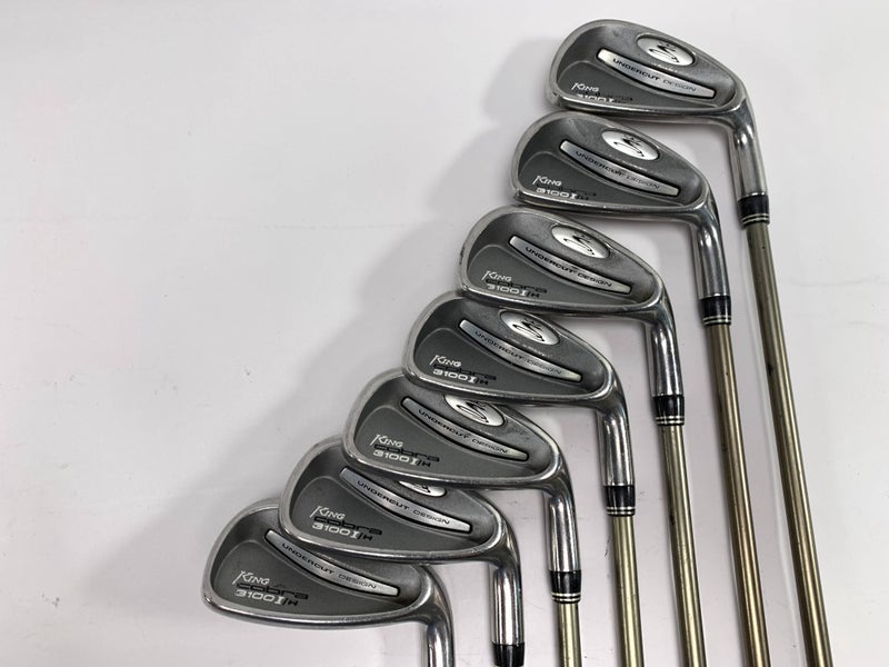 Cobra 3100 IH Iron Set 4-PW Aldila NV-HL 70g Senior Graphite Mens RH +1/2''