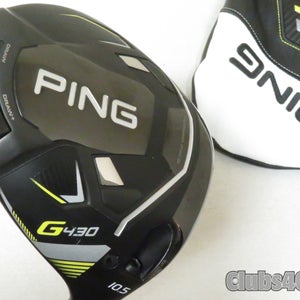 PING G430 SFT Driver 10.5° HZRDUS Smoke RDX Red 50g 5.5 Regular Flex +Cover MINT