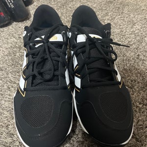 Black Men's Size M 12.0 (W 13.0) Adult New Balance Low Top 3000v7 Molded Cleats (New)