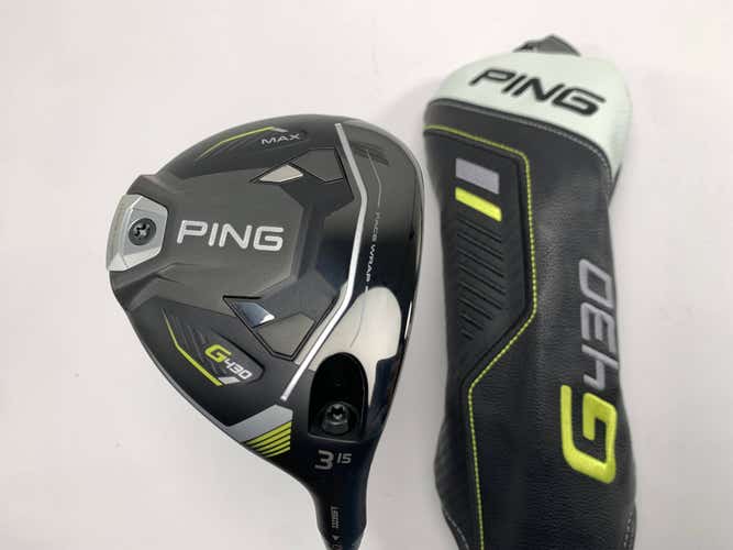 Ping G430 Max 3 Fairway Wood 15* Alta Quick 45g Senior Graphite Mens RH HC NEW