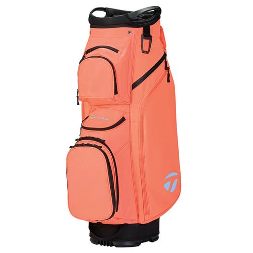 NEW 2025 TaylorMade Cart Lite Coral 14-Way Golf Cart Bag