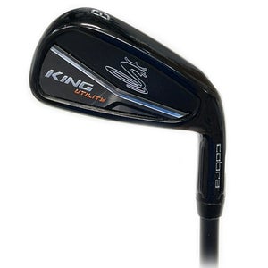 Cobra King Black Utility 3 Iron Graphite Recoil ES 780 F4 Smac Wrap Stiff