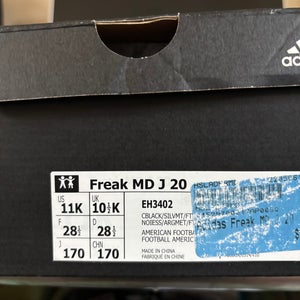 Youth Size 11k Adidas Freak