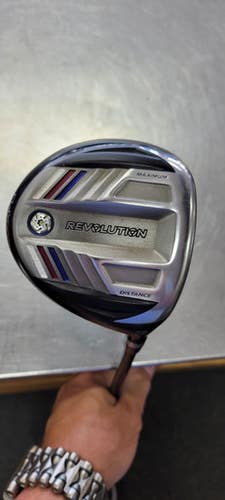 Used Maxfli REVOLUTION Mens Fairway Wood RH 3 Wood 11497-S000151137