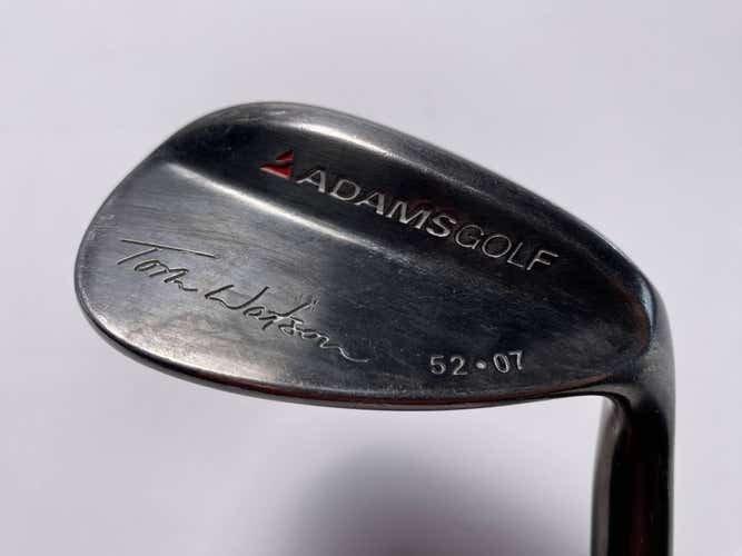 Adams Tom Watson PVD Gap Wedge GW 52* 7 Performance Lite Wedge Steel Mens RH