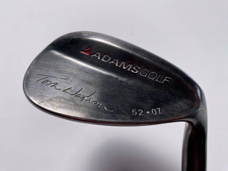 Adams Tom Watson PVD Gap Wedge GW 52* 7 Performance Lite Wedge Steel Mens RH