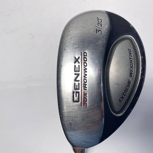 Nickent 3DX Hybrid 3 Wedge 20* SpeedRated 75 75g Regular Graphite Mens LH