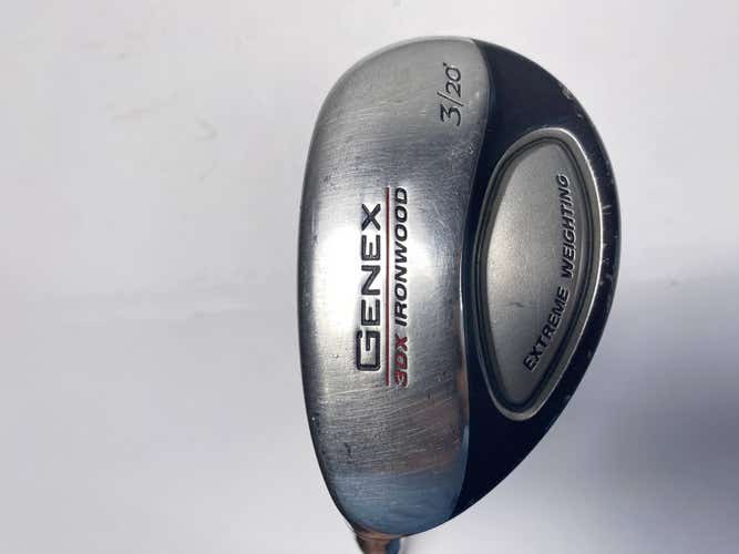 Nickent 3DX Hybrid 3 Wedge 20* SpeedRated 75 75g Regular Graphite Mens LH