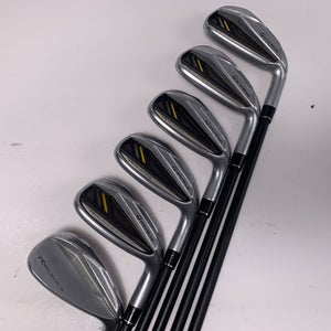 TaylorMade Womens RocketBladez HL Iron Set 6-PW+GW RocketFuel 45g Ladies RH