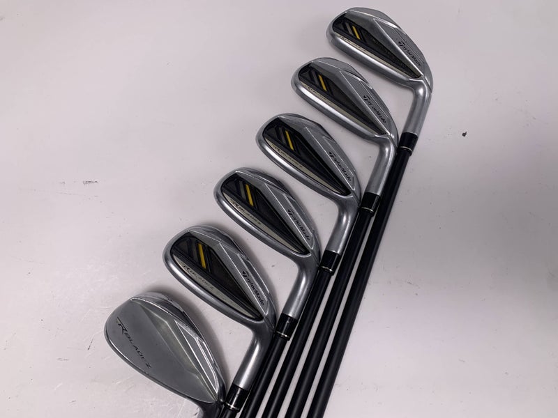 TaylorMade Womens RocketBladez HL Iron Set 6-PW+GW RocketFuel 45g Ladies RH