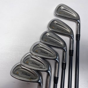 Titleist DCI 981 Iron Set 5-PW Select Regular Graphite Mens RH Oversize +1''