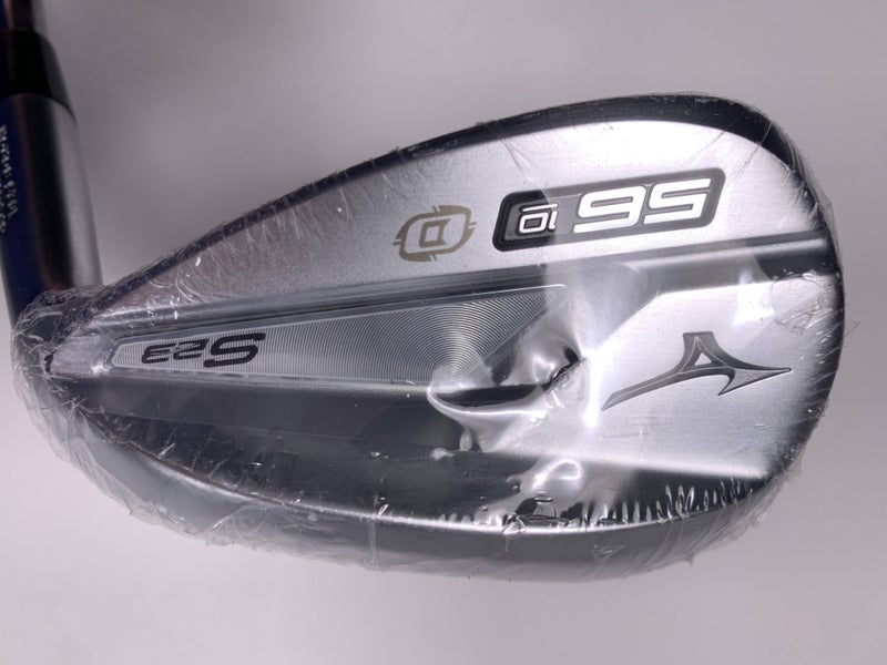 Mizuno S23 Satin Chrome Sand Wedge SW 56* 10 D-Grind KBS Hi-Rev 2.0 115g Mens RH