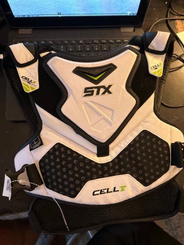 Large Adult STX Cell V Shoulder Pads (New)