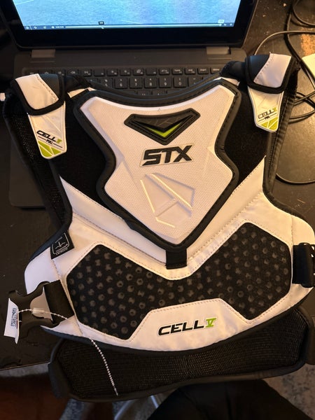 Large Adult STX Cell V Shoulder Pads (New)