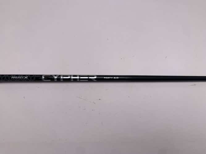 Project X Cypher Forty 4.0 40g Ladies Graphite Fairway Wood Shaft 39" Pull 0.335