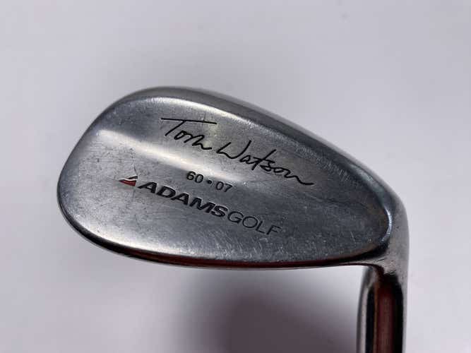 Ram Tom Watson Lob Wedge LW 60* 7 Adams Performance Lite Wedge Mens RH