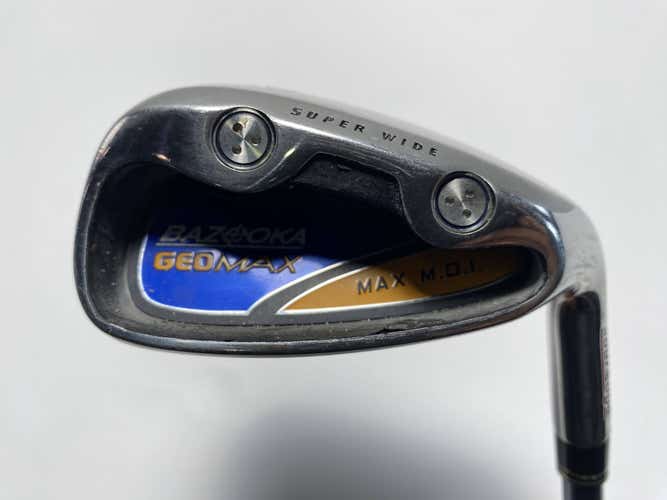 Tour Edge Bazooka Geomax Pitching Wedge PW Grafalloy Bazooka GeoMax 68g Mens RH