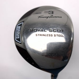 Tommy Armour Royal Scot 3 Fairway Wood 15* Regular Graphite Mens RH