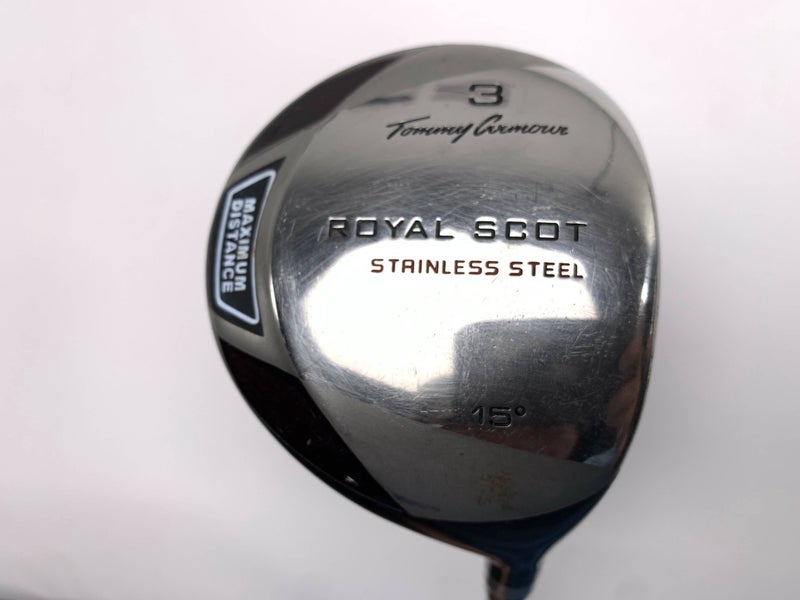Tommy Armour Royal Scot 3 Fairway Wood 15* Regular Graphite Mens RH