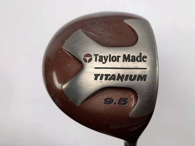 TaylorMade Ti Bubble Driver 9.5* Bubble S-90 Plus Stiff Graphite Mens RH