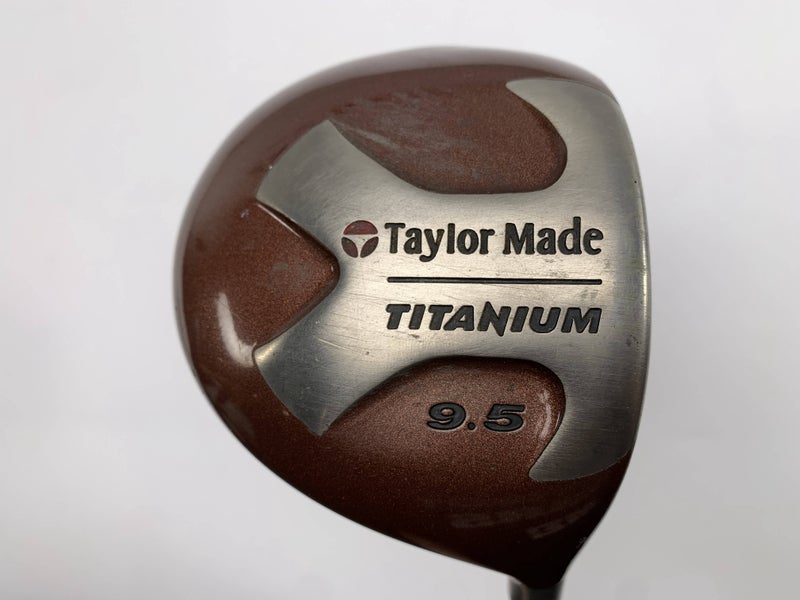 TaylorMade Ti Bubble Driver 9.5* Bubble S-90 Plus Stiff Graphite Mens RH