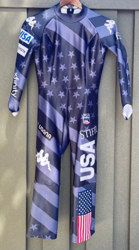 US Ski Team KAPPA Speed Suit (New) FIS Legal