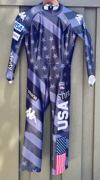 US Ski Team KAPPA Speed Suit (New) FIS Legal