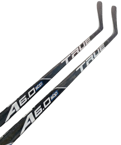 2 Pack True A6.0 SBP LH Pro Stock Stick 80 Flex Grip Olsson BU Terriers Custom NCAA Toe (2499)