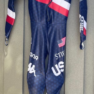 US Ski Team Unisex Medium Ski Speed Suit (New) FIS Legal