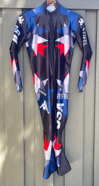 US Ski Team Unisex Medium Ski  Speed Suit (New) FIS Legal