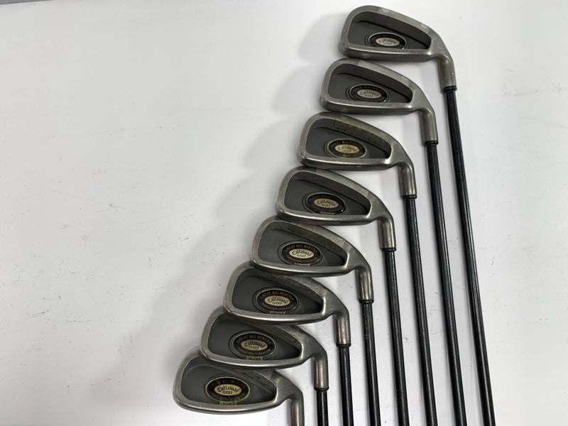 Callaway Big Bertha Tungsten Titanium Iron Set 3-PW RCH 96 Regular RH