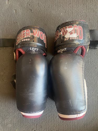 Sherwood hockey elbow pads