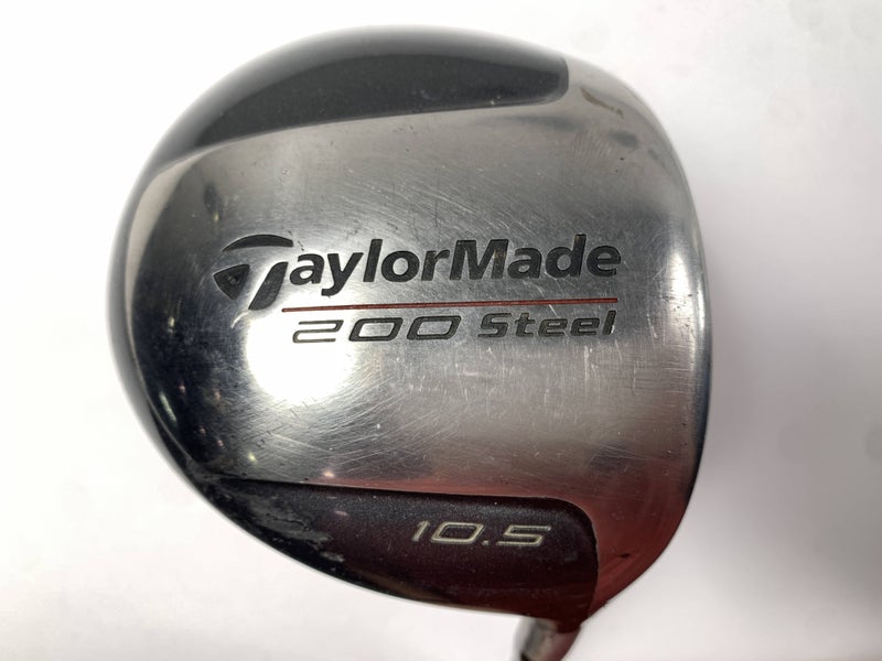 TaylorMade 200 Steel Driver 10.5* Lite R-80 Regular Graphite Mens RH