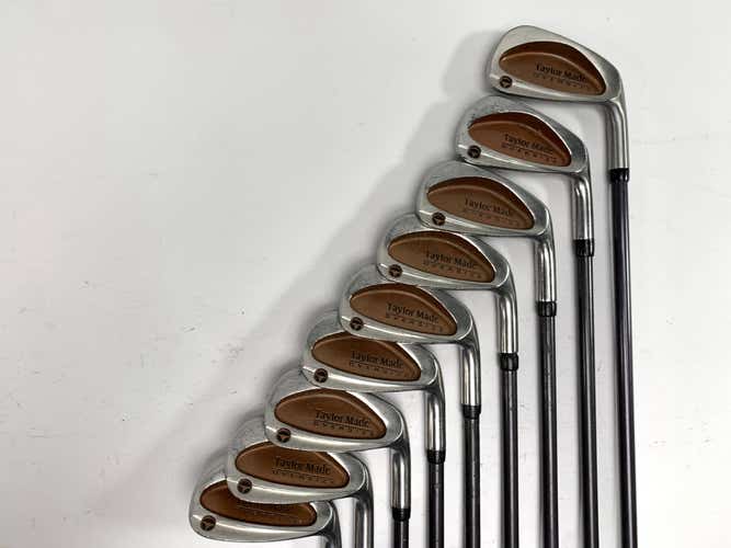 TaylorMade Burner Oversize Iron Set 3-PW+GW Bubble S-90 Plus 90g Stiff RH +1''