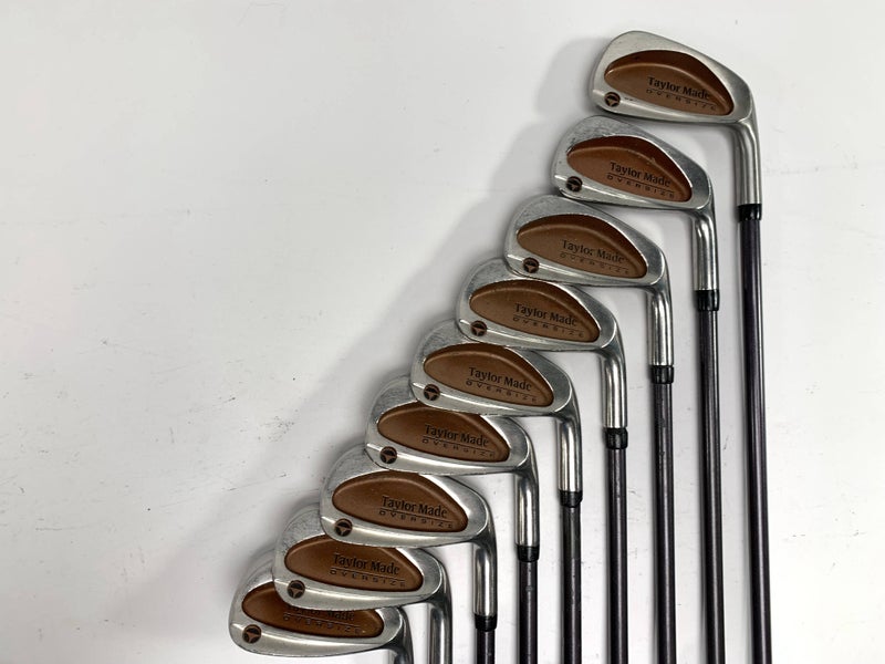 TaylorMade Burner Oversize Iron Set 3-PW+GW Bubble S-90 Plus 90g Stiff RH +1''