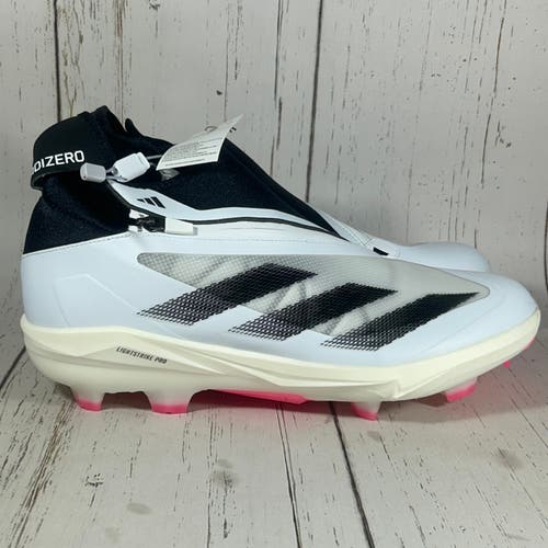 Adidas Adizero Impact+ TPU Mens Baseball Cleats White Black Size 13 IF8494
