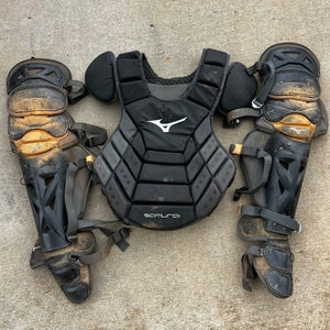Black Mizuno Samurai Catcher's Set