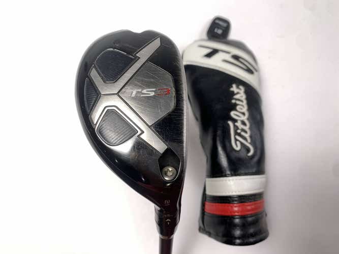 Titleist TS3 4 Hybrid 21* Project X HZRDUS Smoke 6.0 Stiff RH HC Midsize Grip