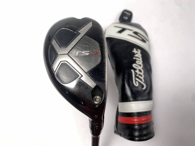 Titleist TS3 4 Hybrid 21* Project X HZRDUS Smoke 6.0 Stiff RH HC Midsize Grip