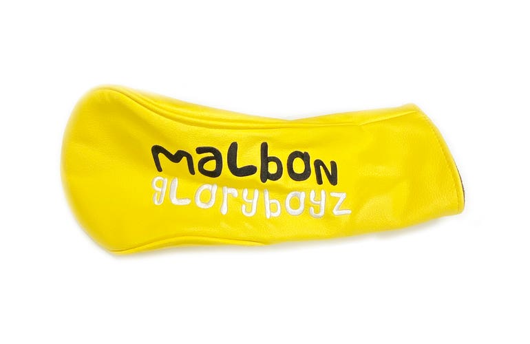 Malbon Gloryboyz Golf Yellow Driver Headcover