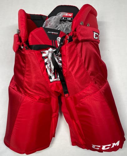 NEW CCM JetSpeed FT390 Pants, Sr XL, Red