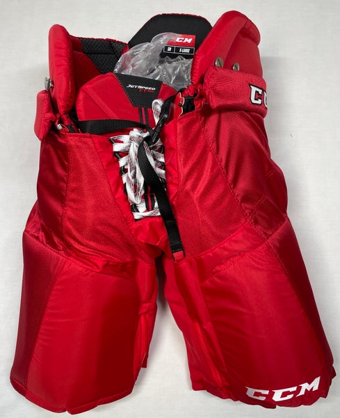 NEW CCM JetSpeed FT390 Pants, Sr XL, Red