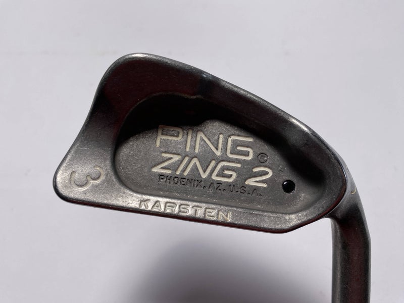 Ping Zing 2 Single 3 Iron Black Dot Karsten JZ Regular Steel Mens RH