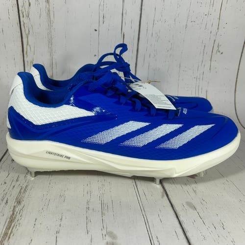Adidas Adizero Electric BS Royal Blue Metal Baseball Cleats Mens 9.5 ID0955