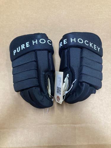Black Youth Pure Hockey Gloves 11" (Used)