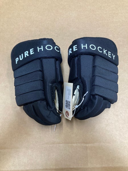 Black Youth Pure Hockey Gloves 11" (Used)
