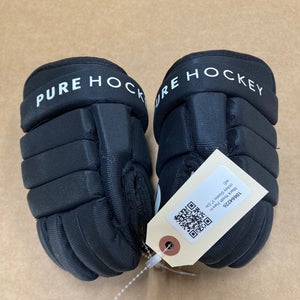 Black Youth Pure Hockey Gloves 9" (Used)