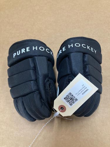 Black Youth Pure Hockey Gloves 9" (Used)