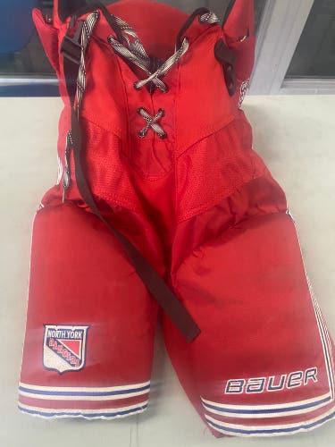 Nearly NEW North York Rangers JrA Bauer Supreme mens medium pants